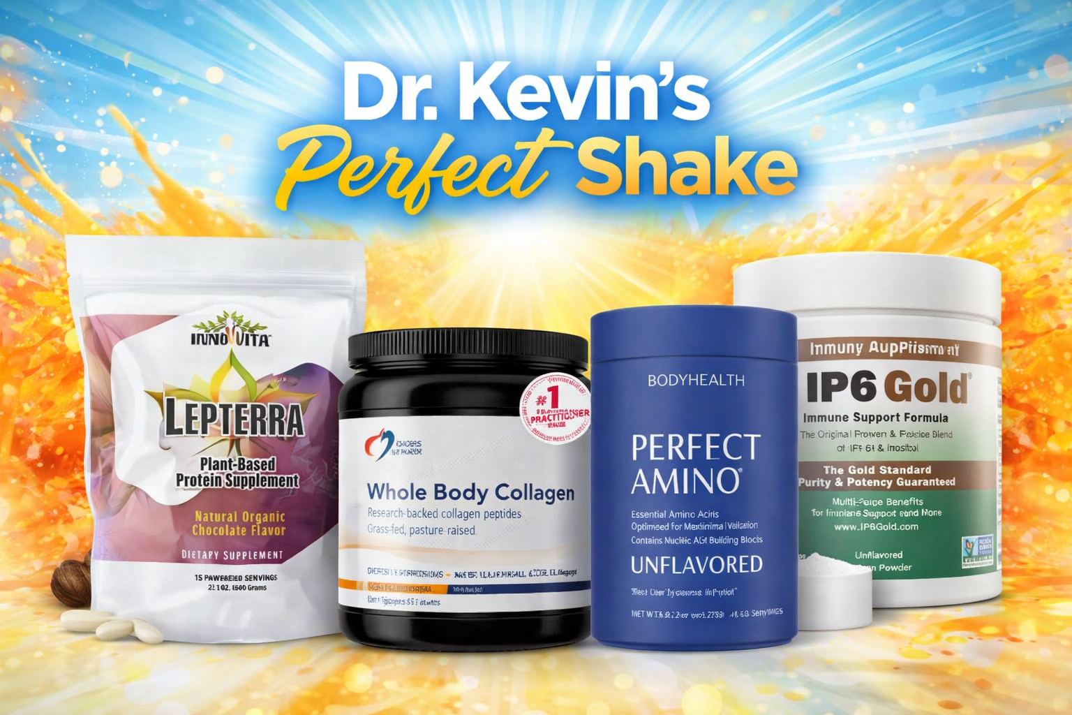 Dr. Kevin's perfect shake